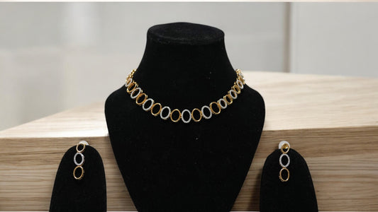Twilight Oval Link Necklace Set