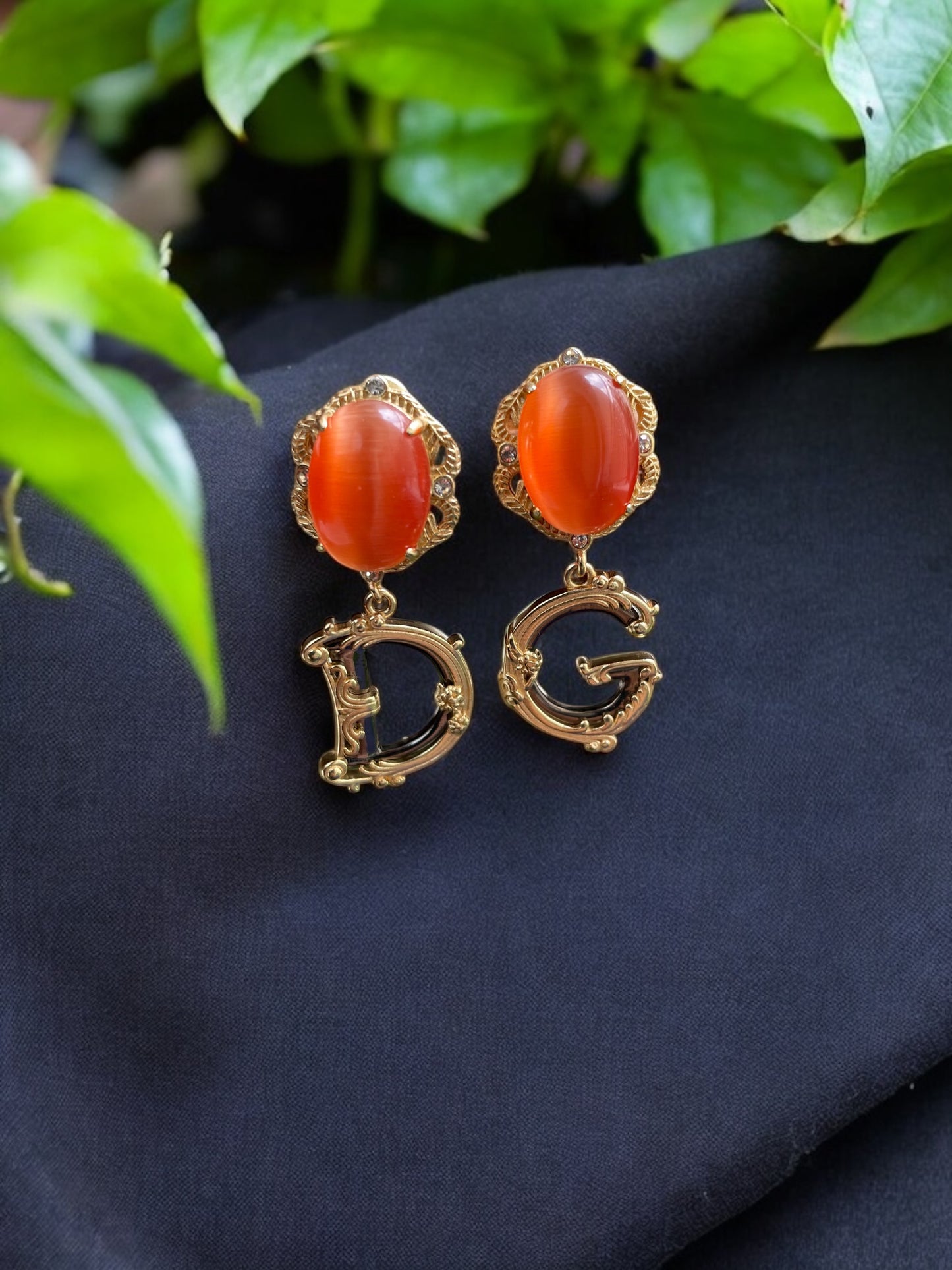 Amber Luxe DG Drop Earrings