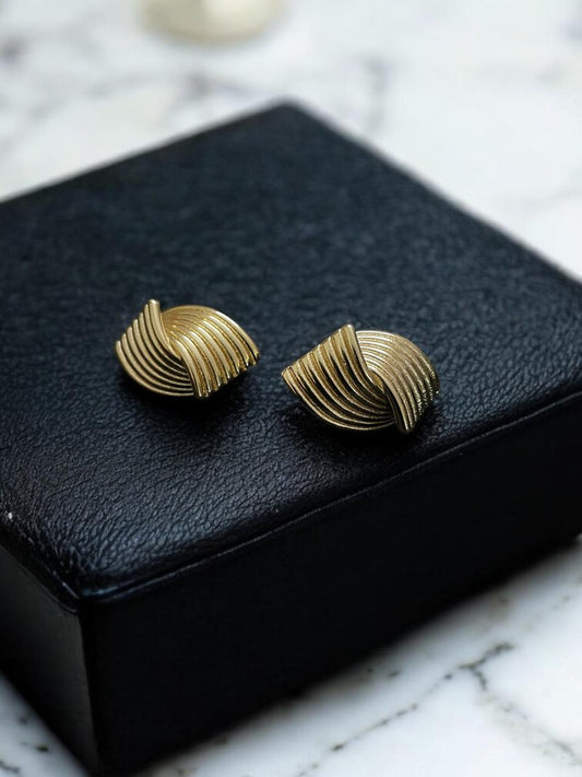 Golden Arc Studs