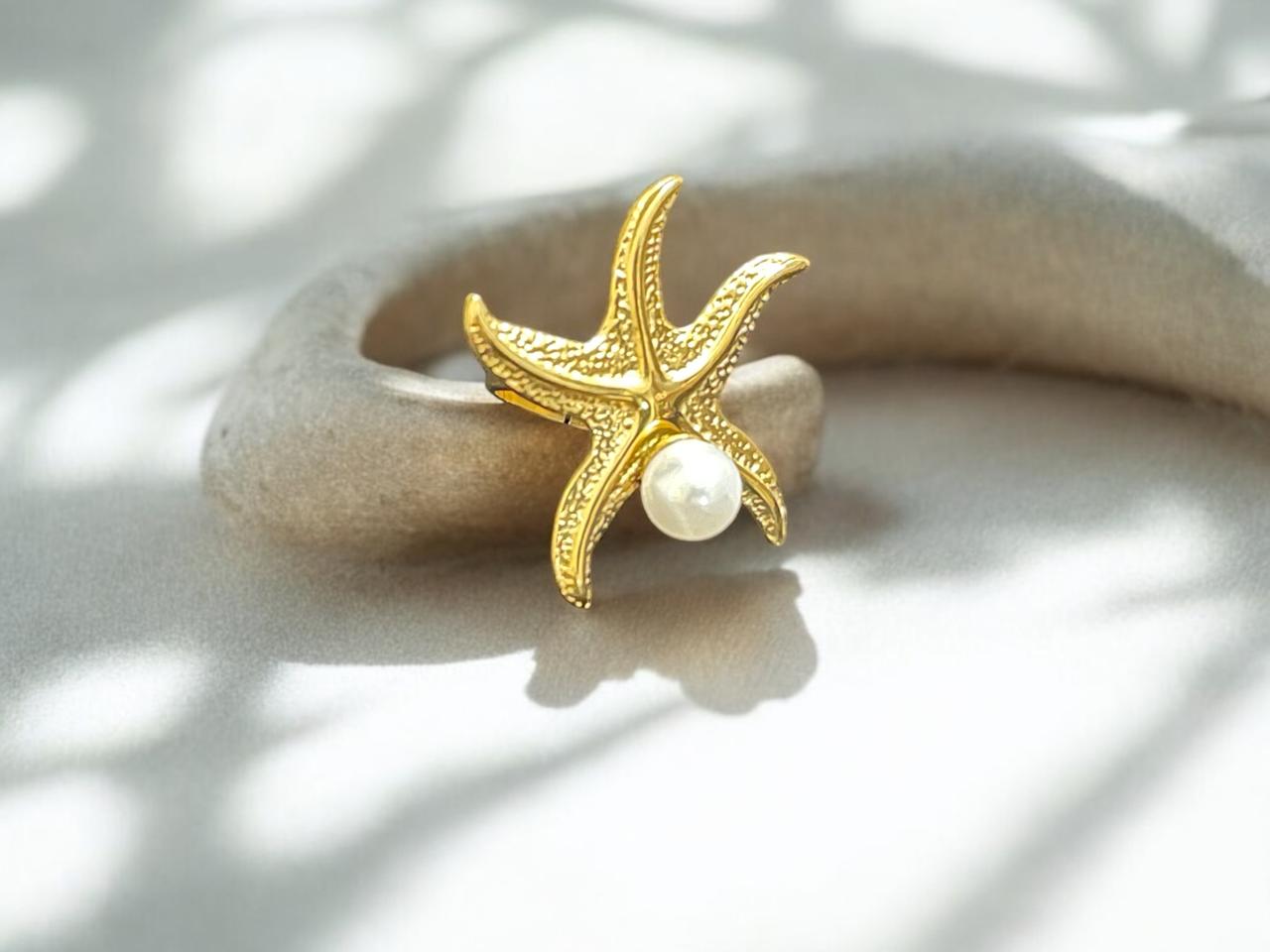 Starry Shore Statement Ring