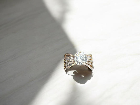 Celestial Shine Solitaire Ring