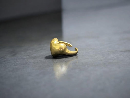 Molten Heart Open Ring