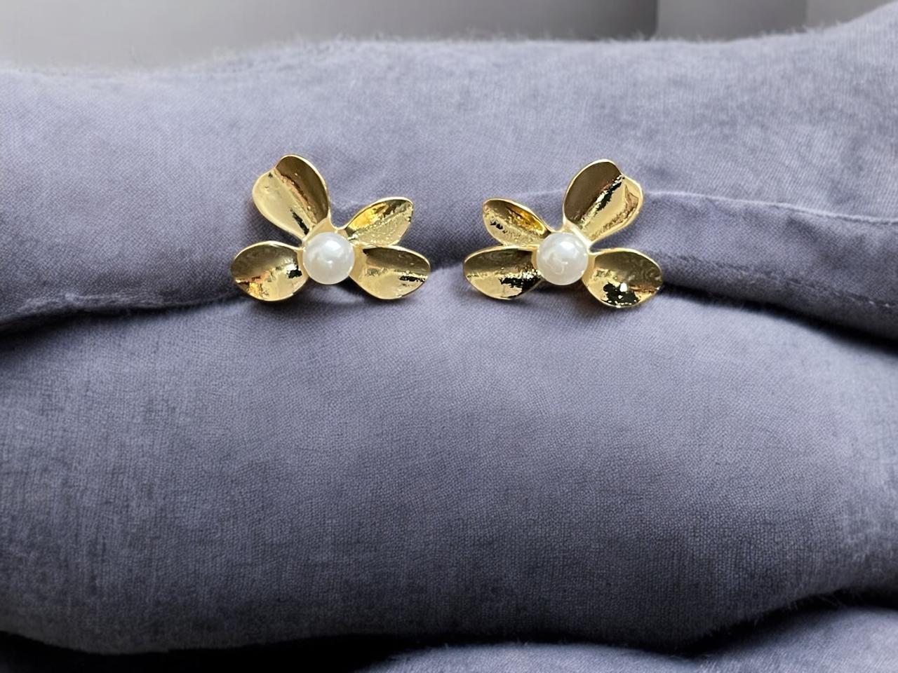 Golden Bloom Studs