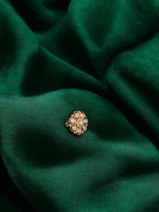 Pearl Bloom Statement Ring