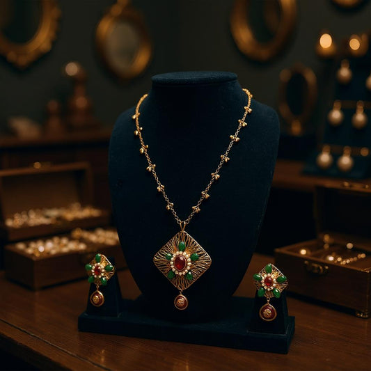 Royal Filigree Heritage Necklace Set