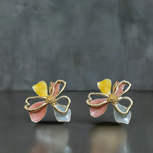 Bloom Pop Enamel Earrings