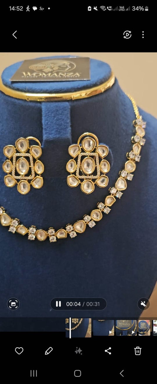 Royal Kundan Sparkle Set