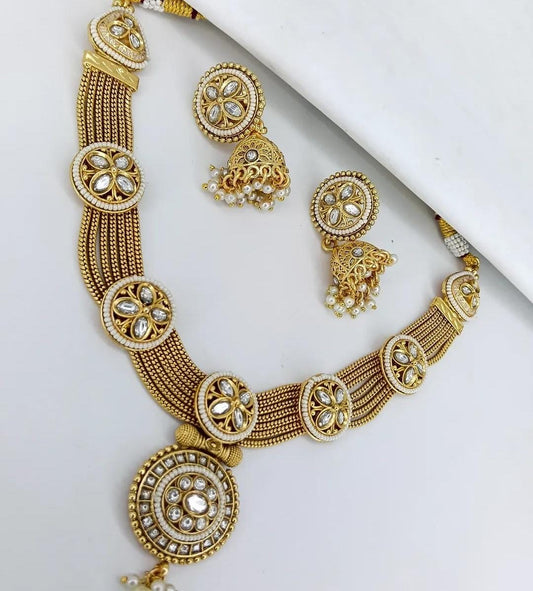 Royal Kundan Heritage Necklace Set