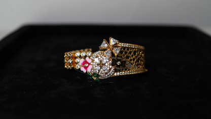 Blooming Radiance Floral Bracelet