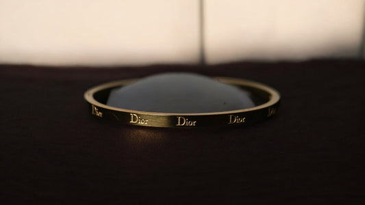 Minimal Luxe Engraved Bracelet