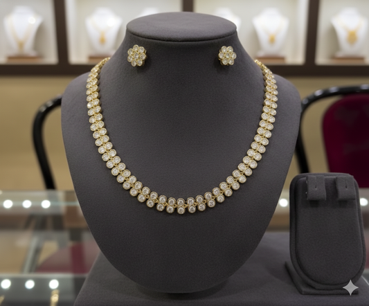 Aurelia Crystal Necklace Set