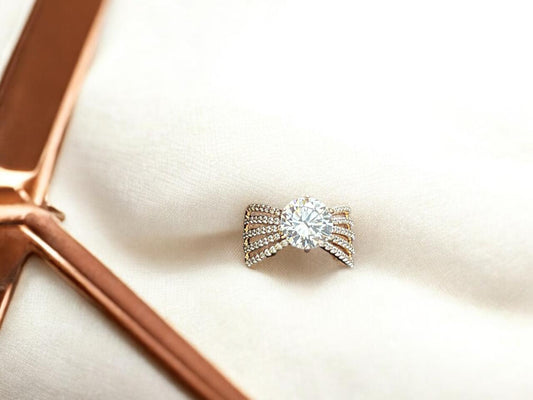 Celestial Shine Solitaire Ring