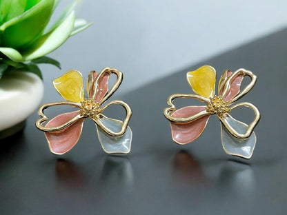 Bloom Pop Enamel Earrings