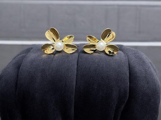 Golden Bloom Studs
