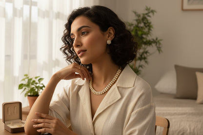 Aurelia Crystal Necklace Set