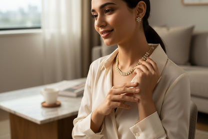 Aurelia Crystal Necklace Set