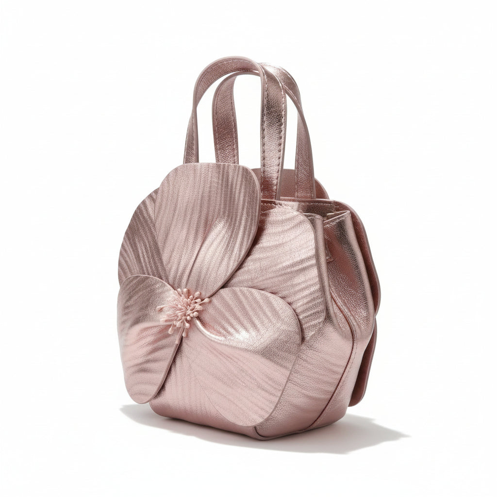 Bloom Petal Statement Mini Handbag